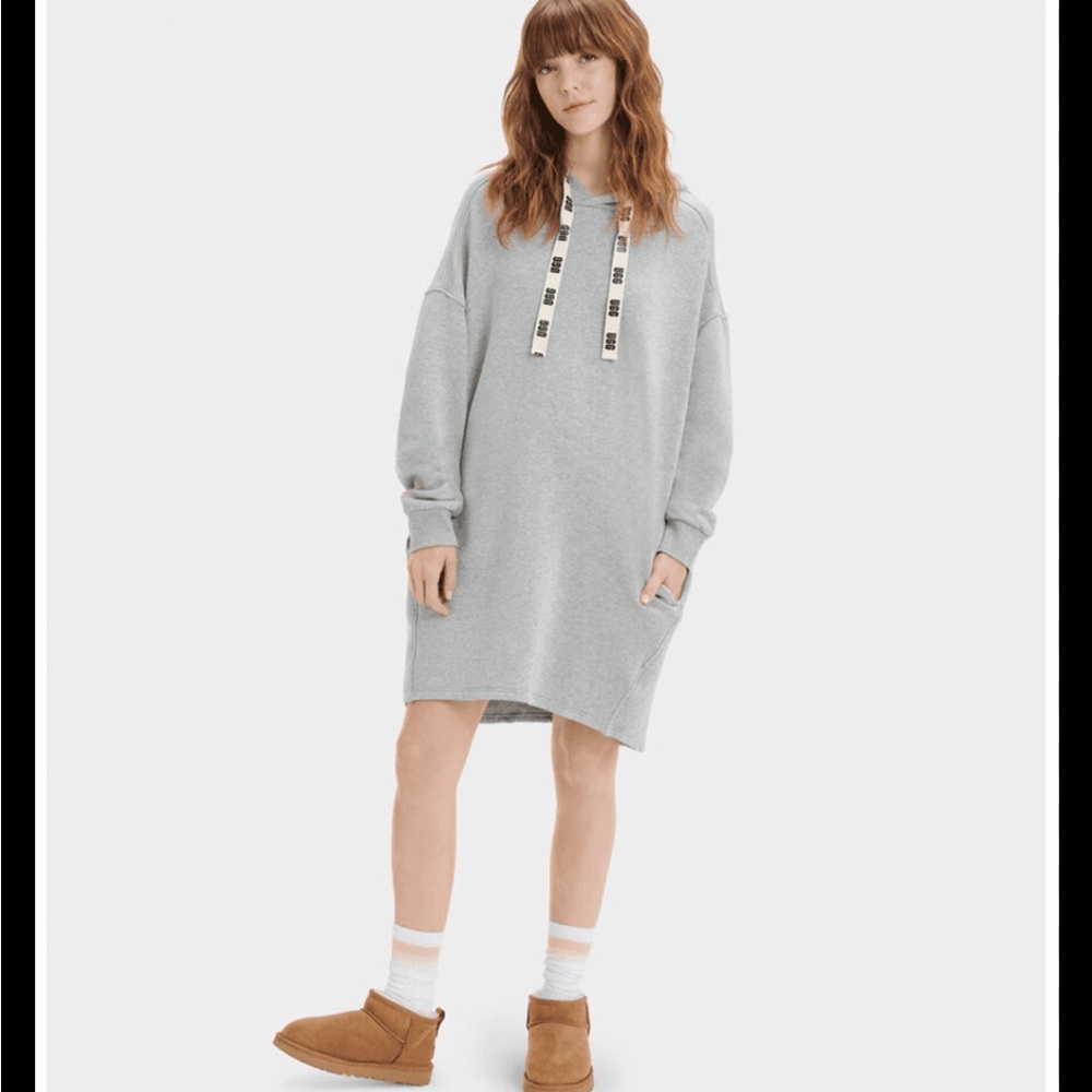 UGG Gray Sweatshirt Dress